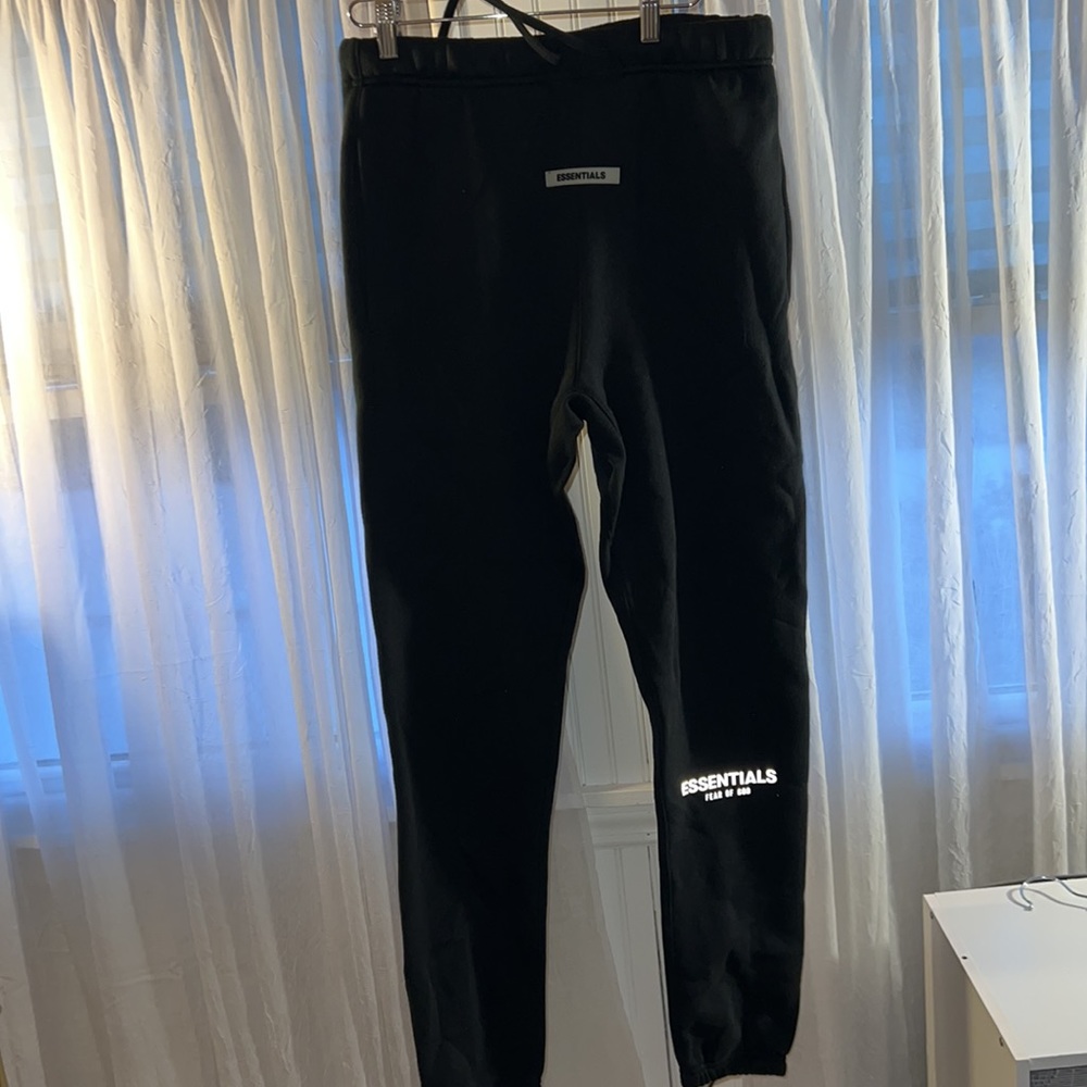 Fear of God a central black sweatpants ( faded)